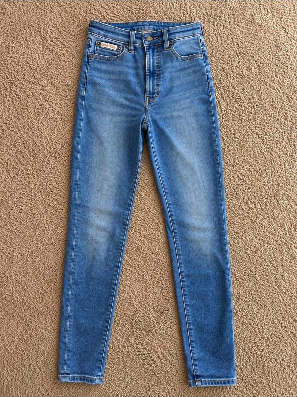 Calvin Klein Original High Rise Skinny Jeans – US Size 0–2 (W25)